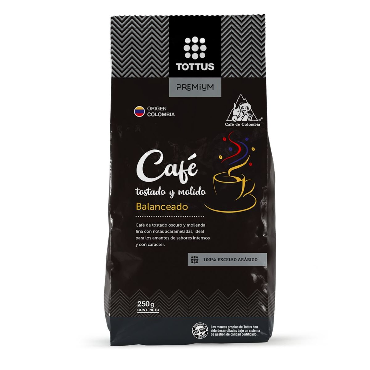 TOTTUS PREMIUM - Café Molido Balanceado