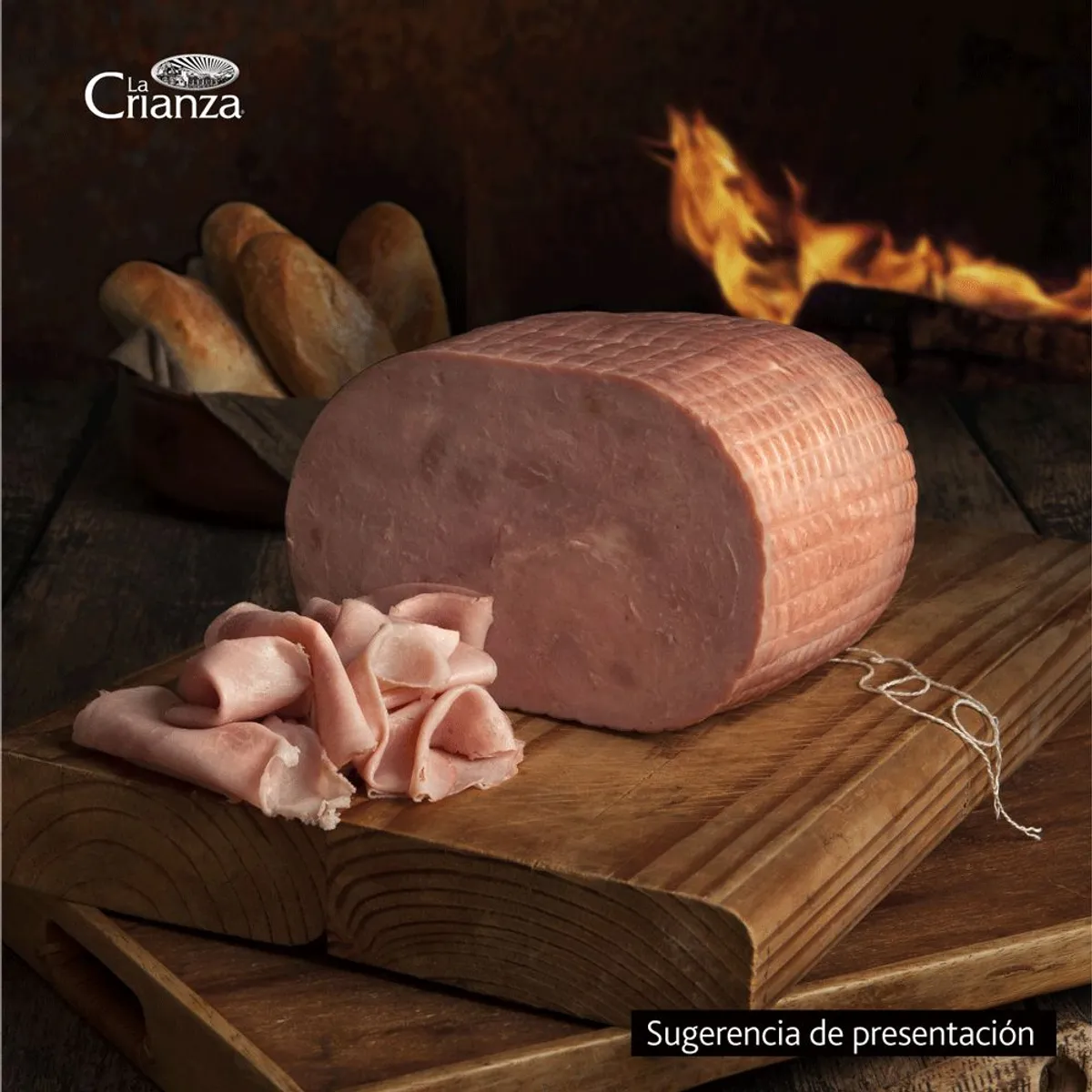 LA CRIANZA - Jamón de Pierna Cerdo Premium La Crianza 200 g