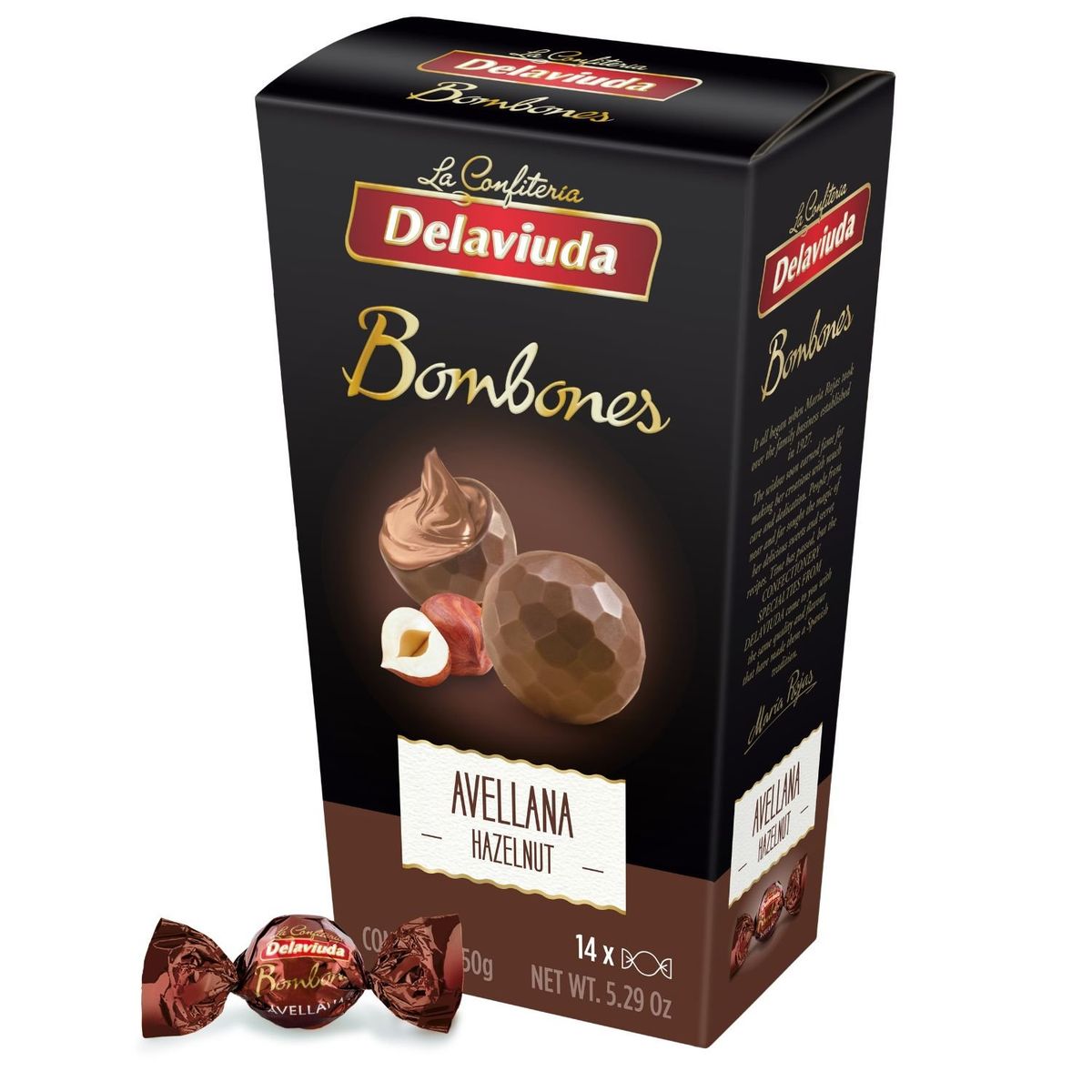 DELAVIUDA - Bombones Con Avellana