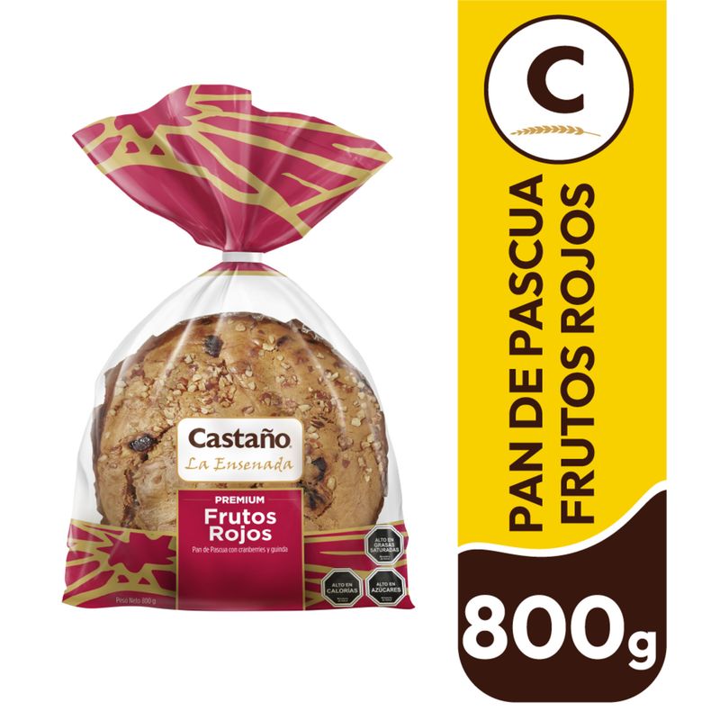 CASTAÑO - Pan de Pascua Frutos Rojos