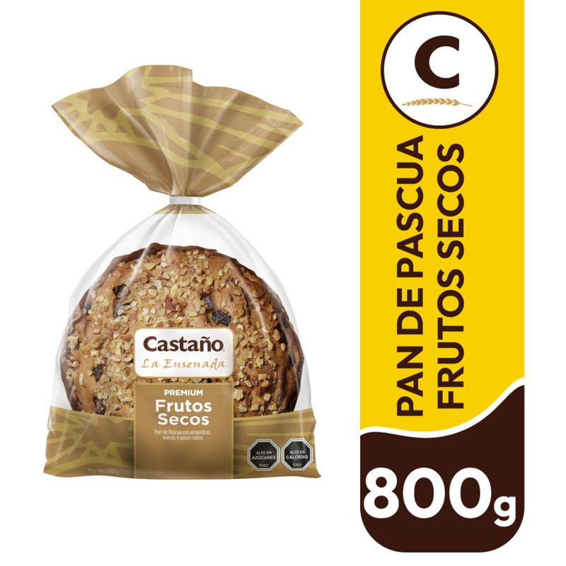 CASTAÑO - Pan de Pascua Frutos Secos