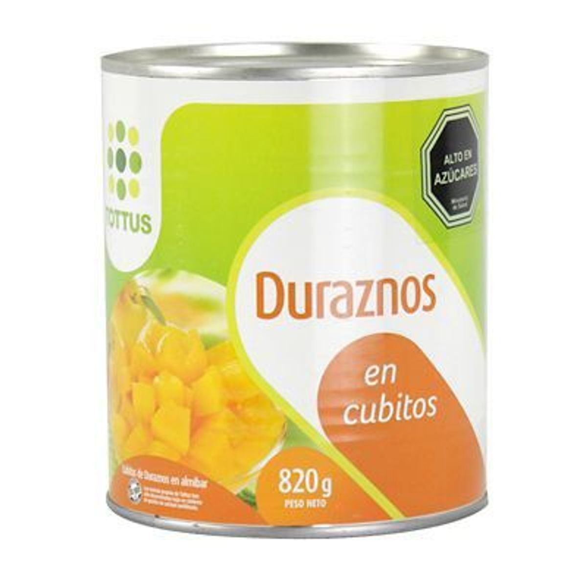 TOTTUS - Duraznos Cubitos