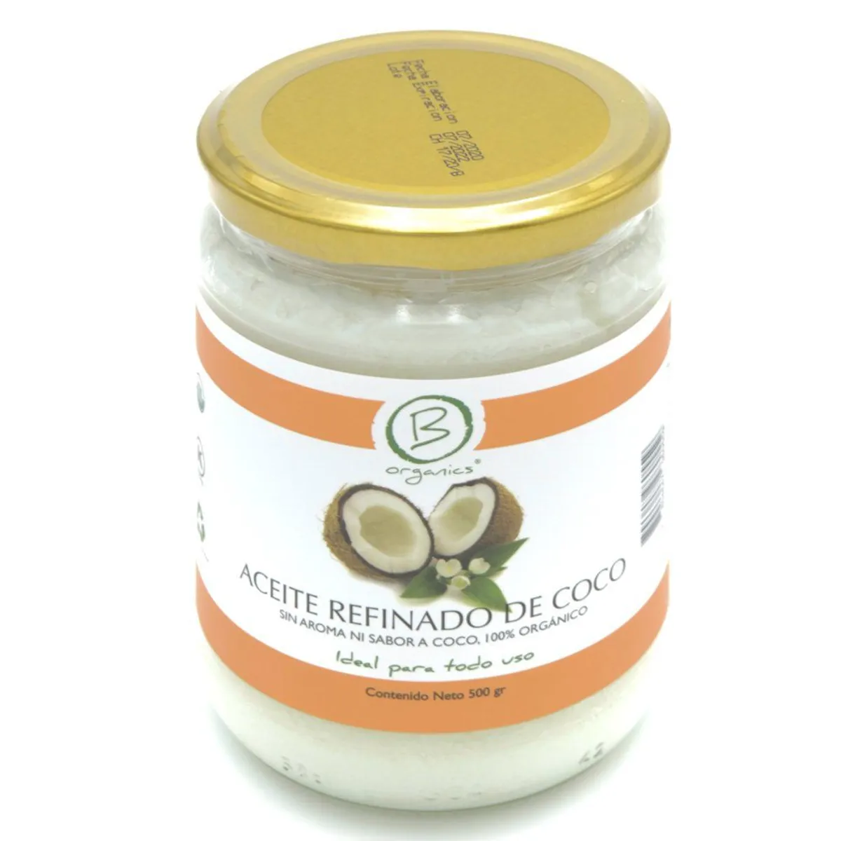  - Aceite Refinado de Coco Extra Virgen Orgánico
