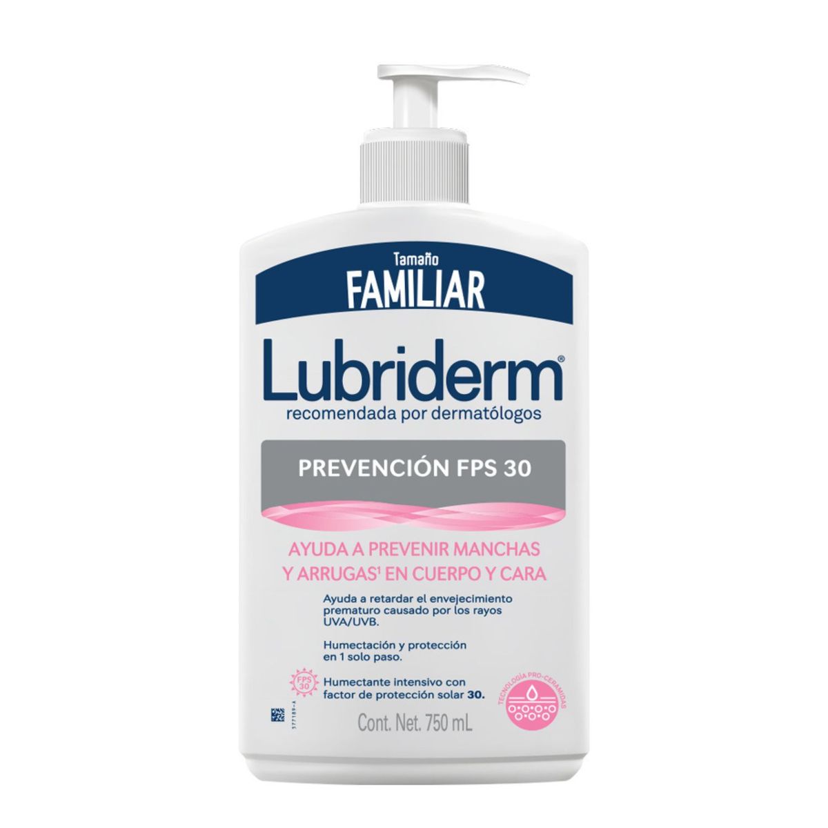 LUBRIDERM - Crema Prevención Uv30 750 ML