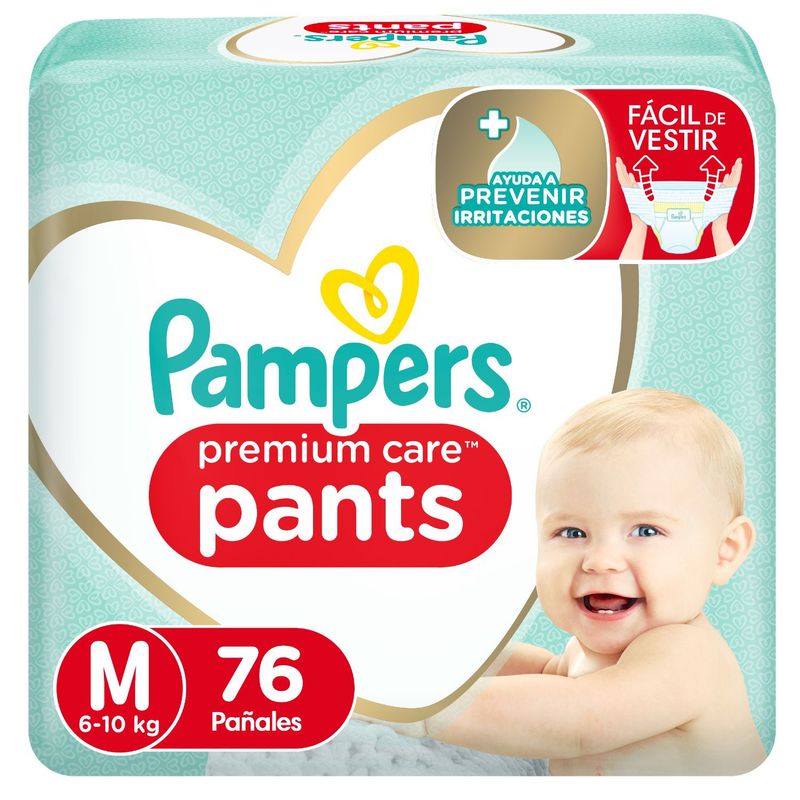 PAMPERS - Pañales Desechables Pampers Pants M 76 Un