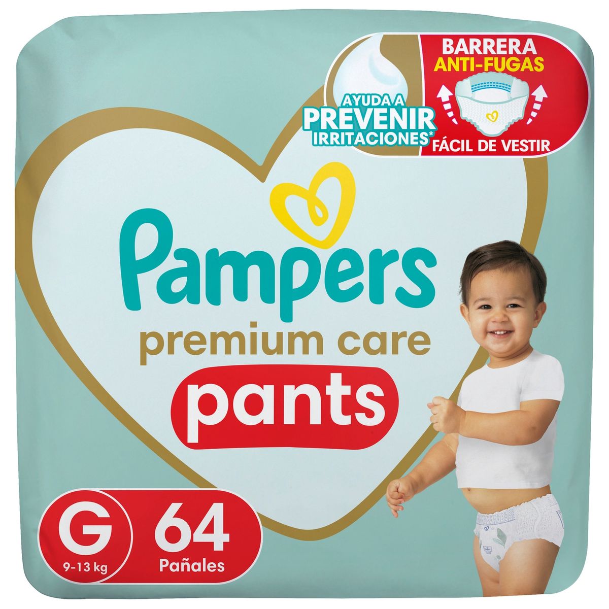 PAMPERS - Pañales Desechables Pampers Pants Talla G 64 Un