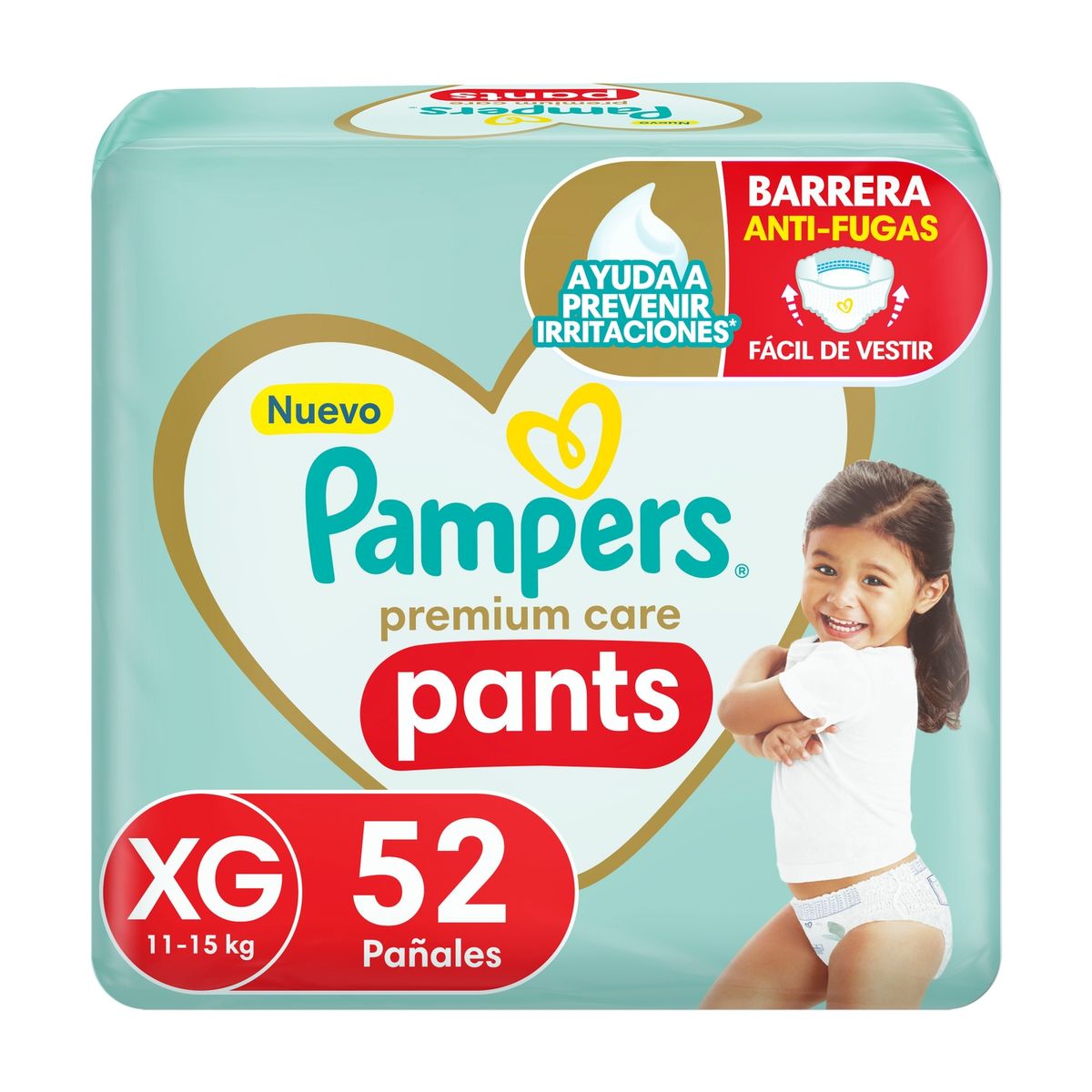 PAMPERS - Pañales Desechables Pampers Pants Talla XG 52 Un