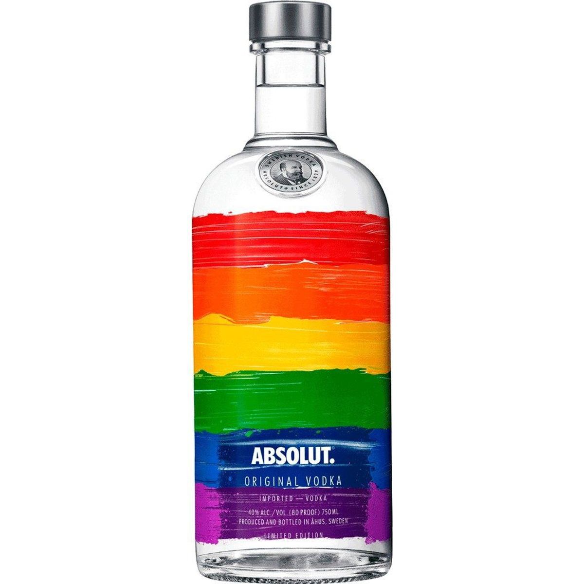 ABSOLUT - Vodka Absolut Rainbow 40 Gl