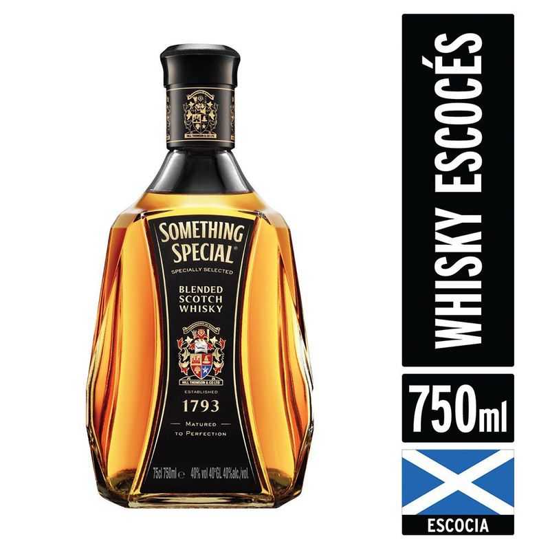 SOMETHING ESPECIAL - WHISKY SOMETHING ESPECIAL    40G 750 CC