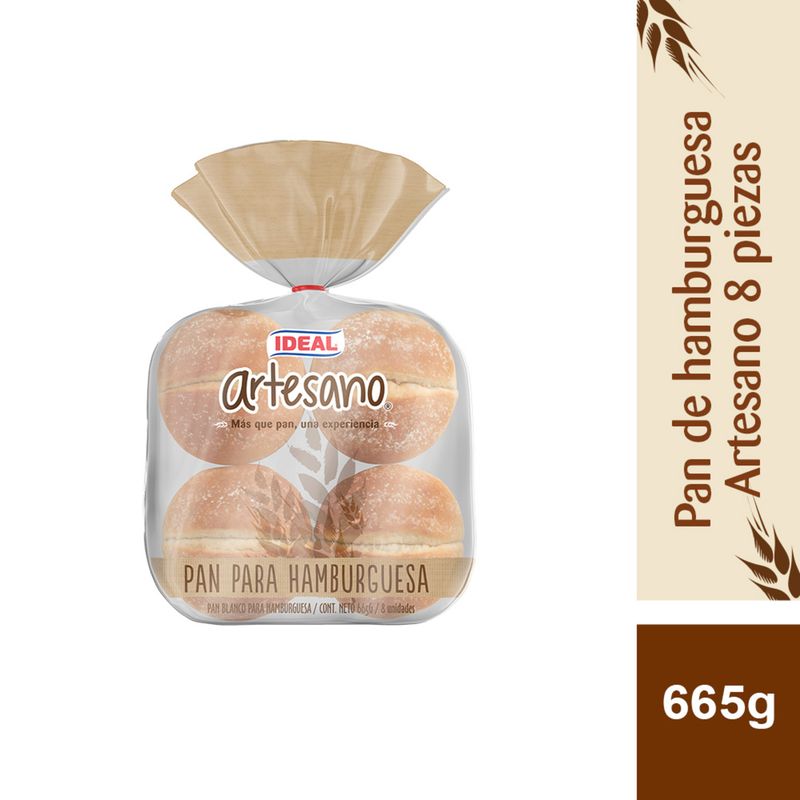 IDEAL - Pan de Hamburguesa Artesano