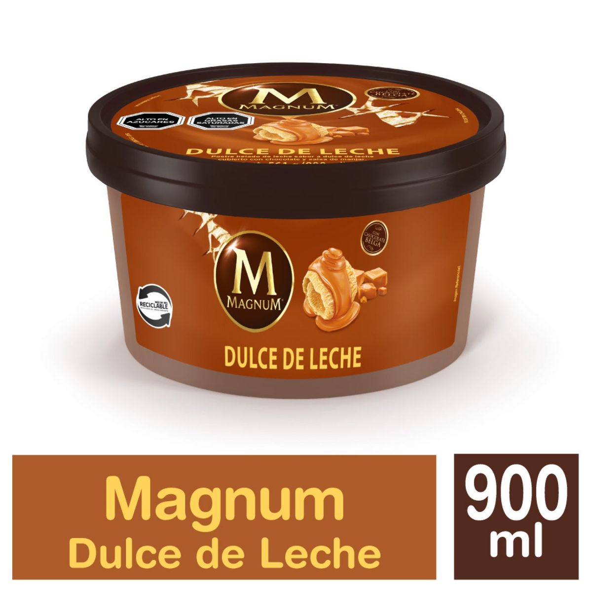 BRESLER - MAGNUM DULCELECHE POSTRE BRESLER 900 ML