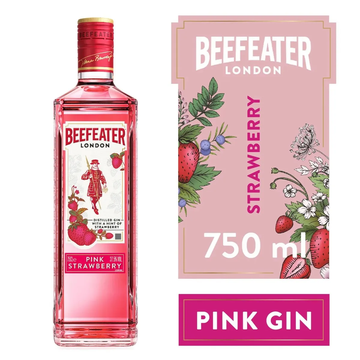 BEEFEATER - Gin Beefeater Pink 37,5° Gl