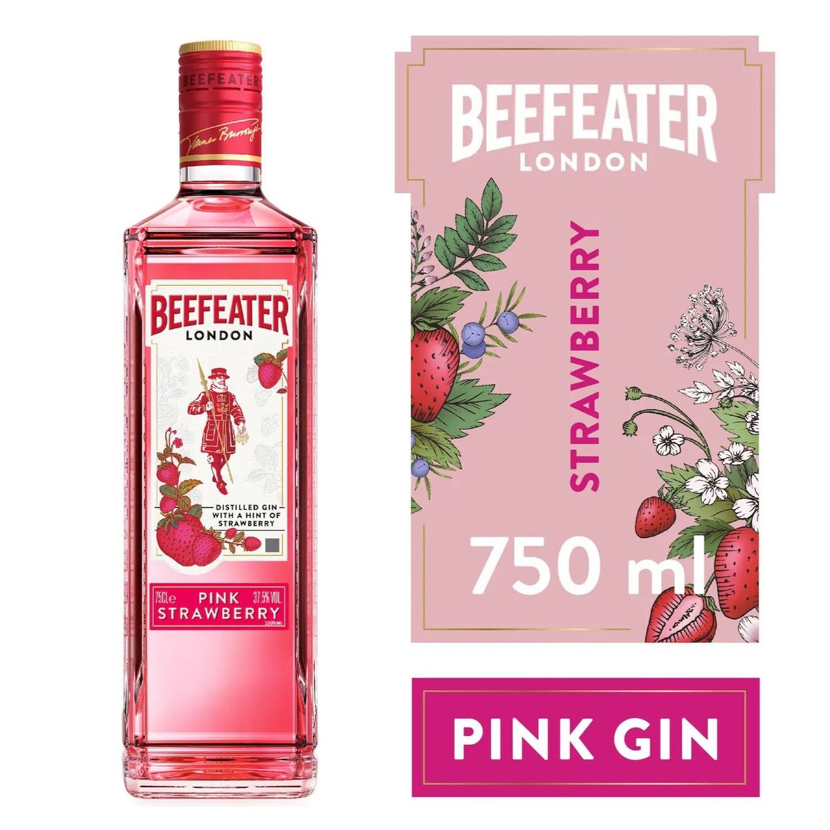 BEEFEATER - Gin Beefeater Pink 37,5° Gl