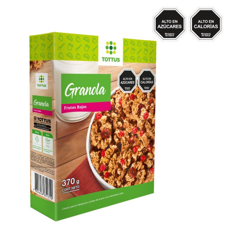 TOTTUS - Granola Frutos Rojos