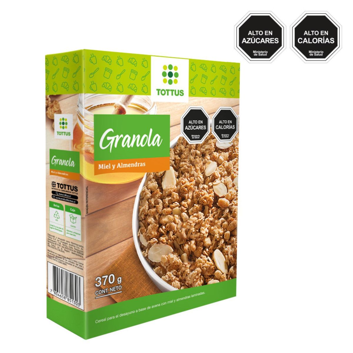 TOTTUS - Granola Miel Almendras