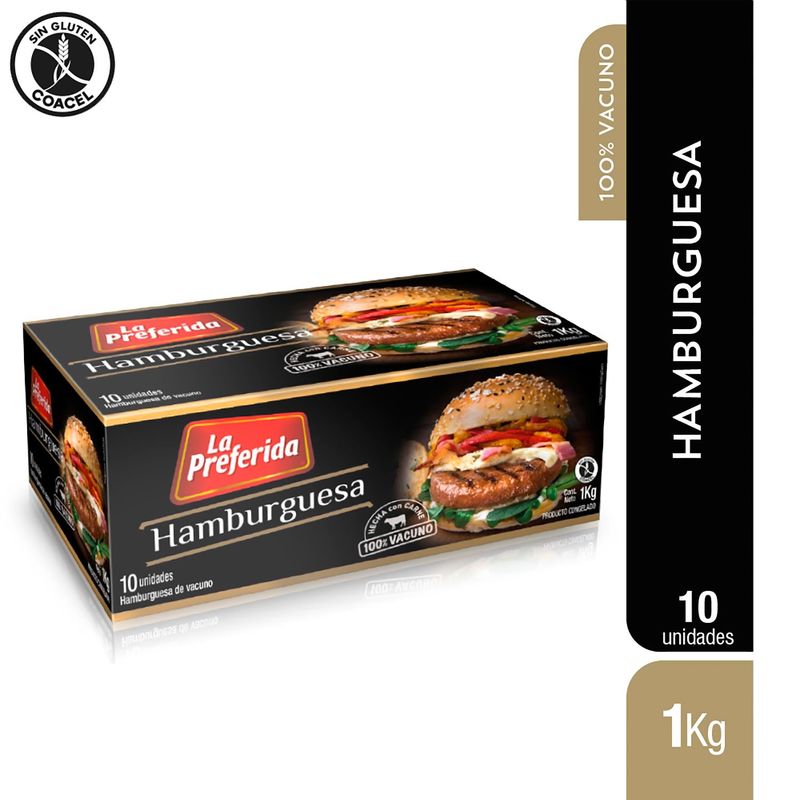 LA PREFERIDA - Hamburguesa Vacuno