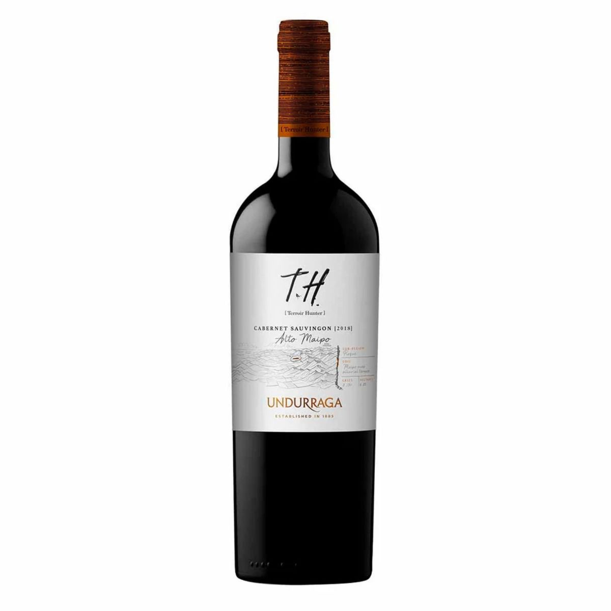 UNDURRAGA - Vino Tinto Cabernet Sauvignon Undurraga 13° 750 cc