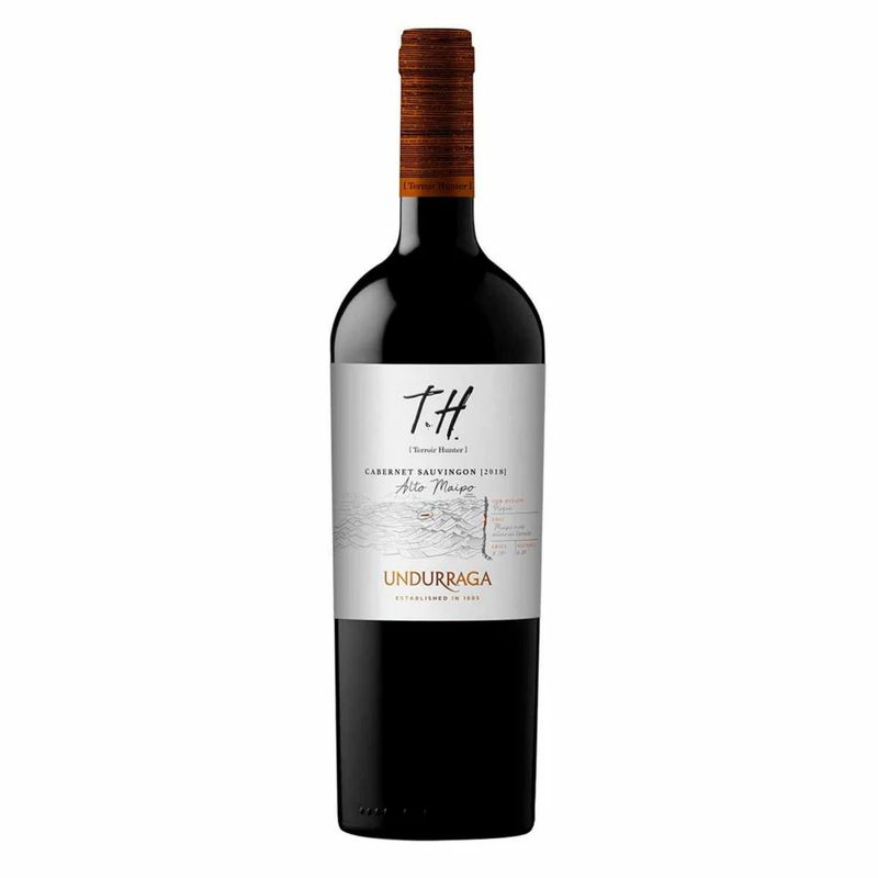UNDURRAGA - Vino Tinto Cabernet Sauvignon Undurraga 13° 750 cc