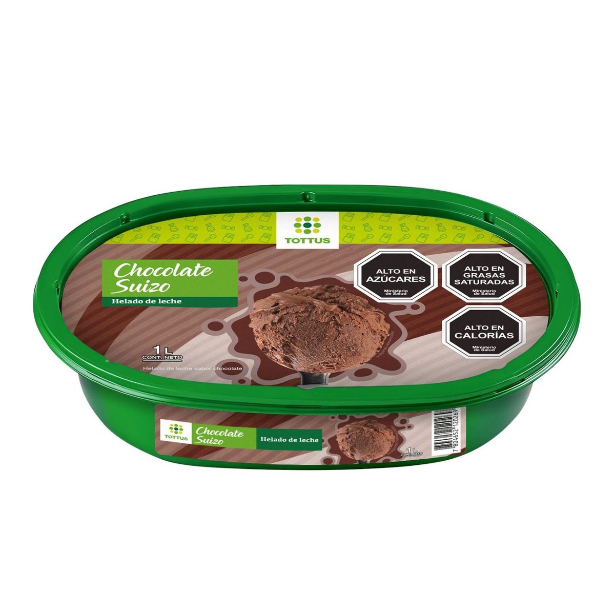 TOTTUS - Helado Chocolate Suizo