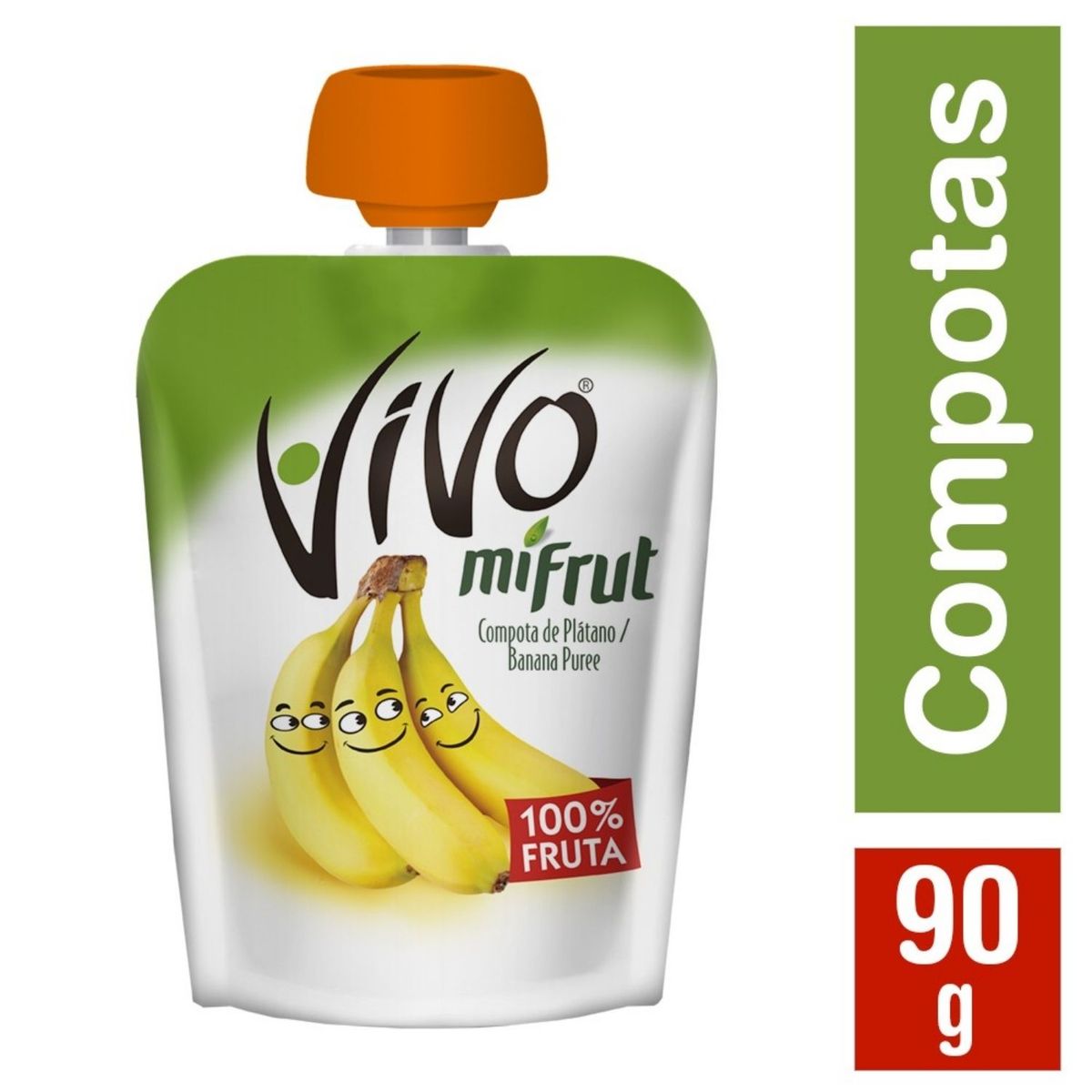 VIVO - Compota Vivo Mifrut Platano