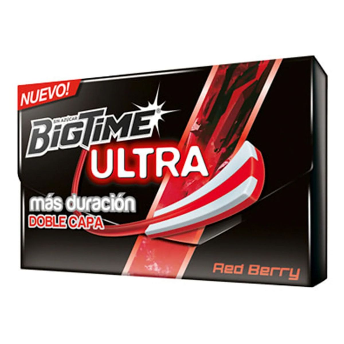 BIGTIME - Chicle Big Time Ultra Red Berry 24 g