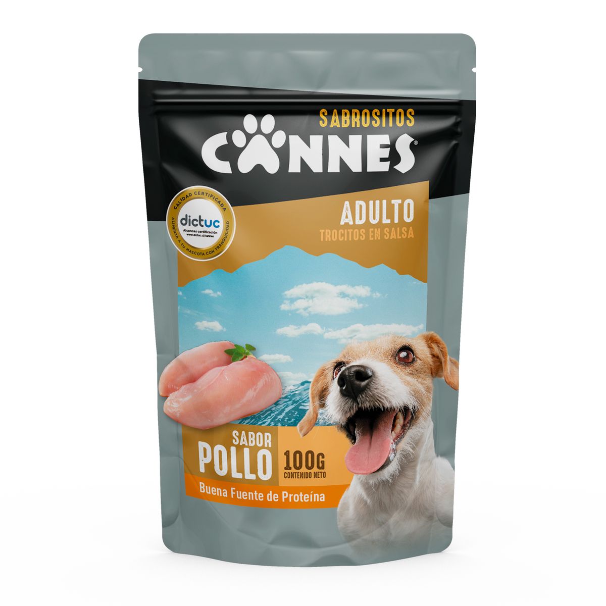 CANNES - Alimento Húmedo para Perros Sabor Pollo Cannes 100 g