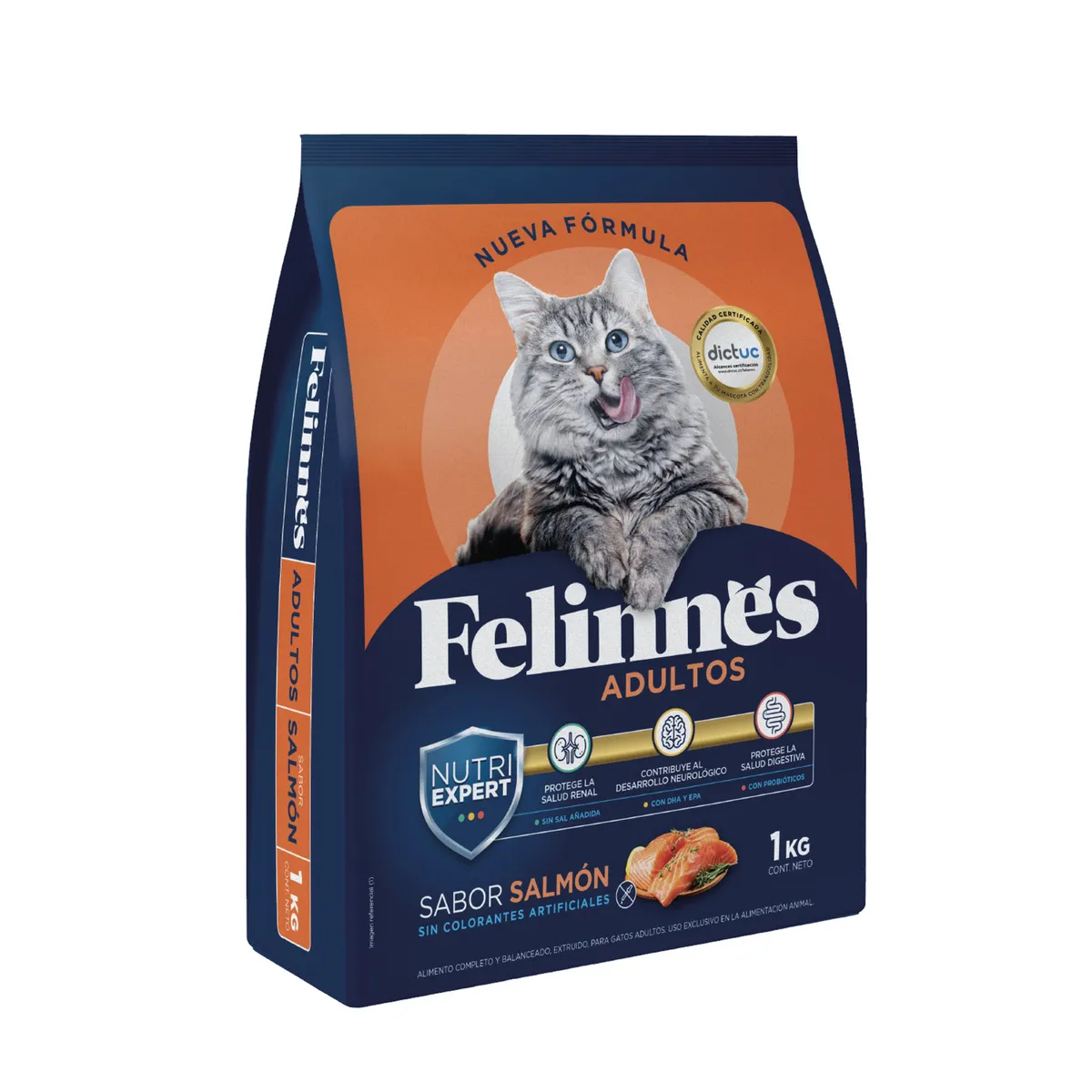 FELINNES - ALIMENTO GATO SALMON  FELINNES 1 KG