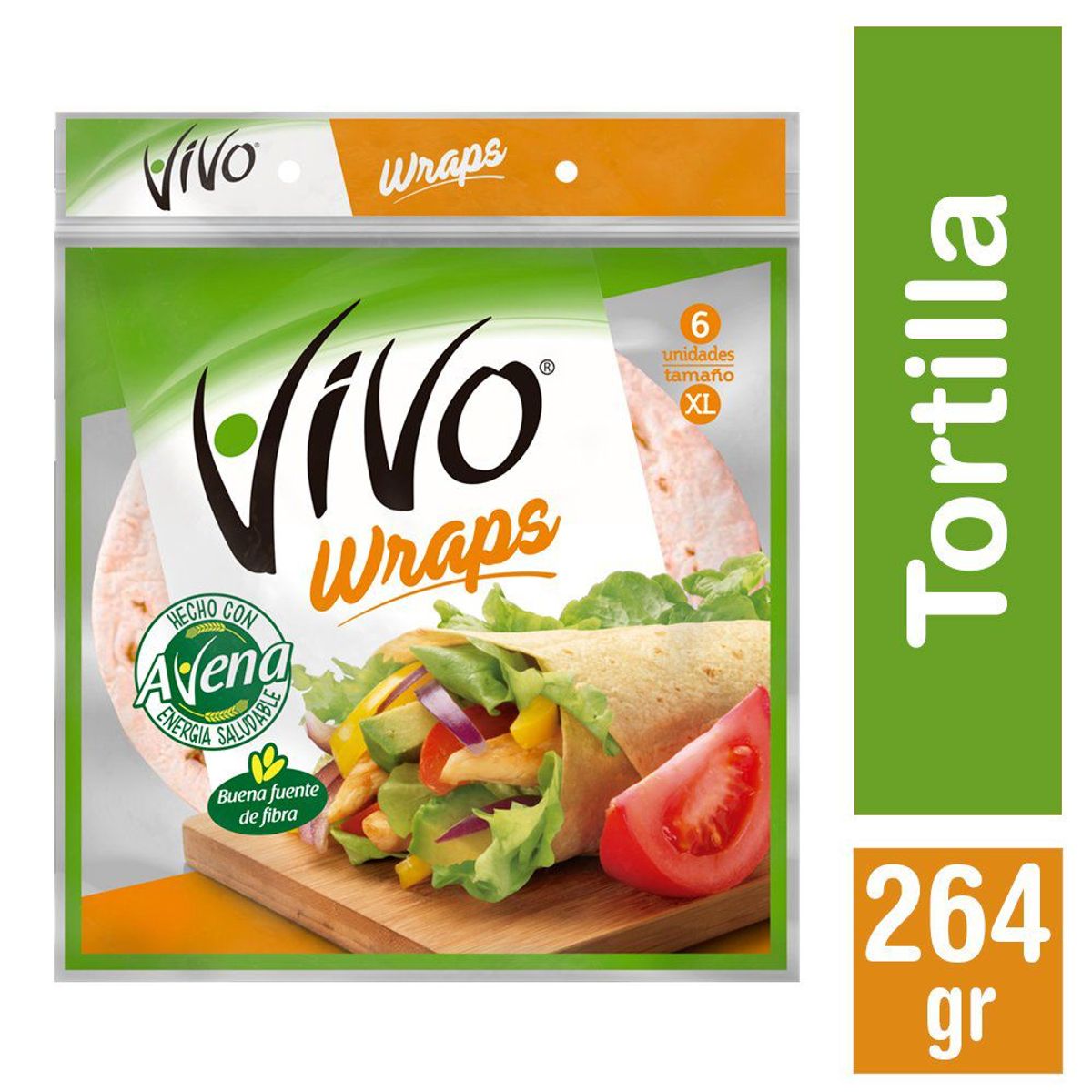 VIVO - Tortilla con Avena Xl