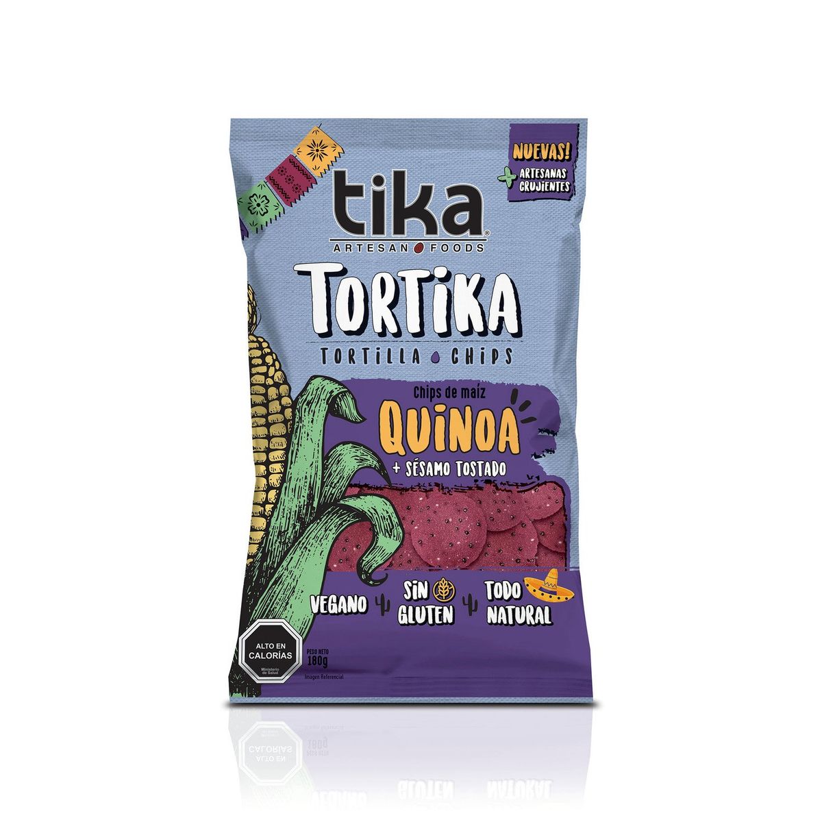 TIKA - Snack Tortika Quinoa Sesamo