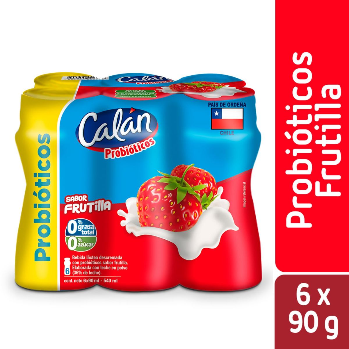 CALAN - Pack Frutilla Probiótico