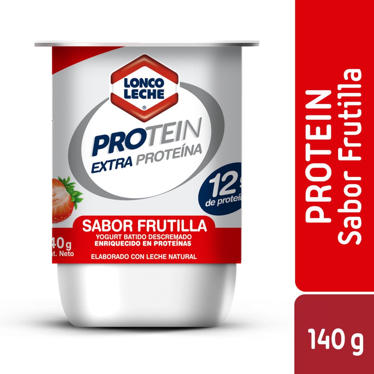 LONCOLECHE - Yoghurt Frutilla Extra Proteína