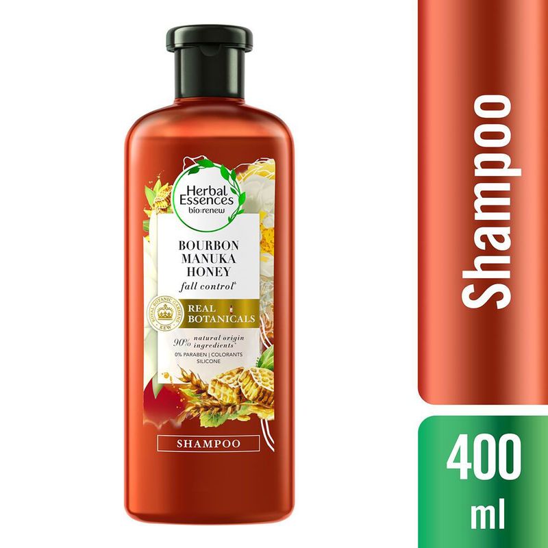 HERBAL ESSENCES - Shampoo Bío:Renew Bourbon Manuka Honey