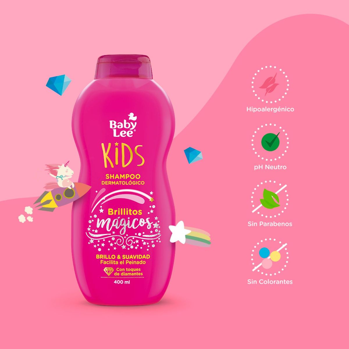 BABY LEE - Shampoo Brillitos Mágicos