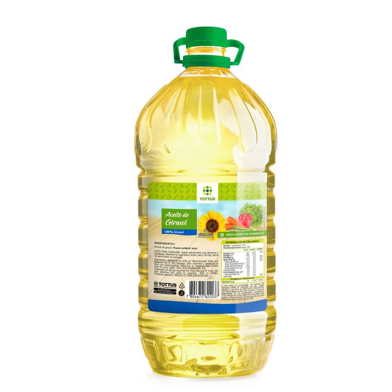 TOTTUS - ACEITE  100 MARAVILLA TOTTUS 3 LITROS