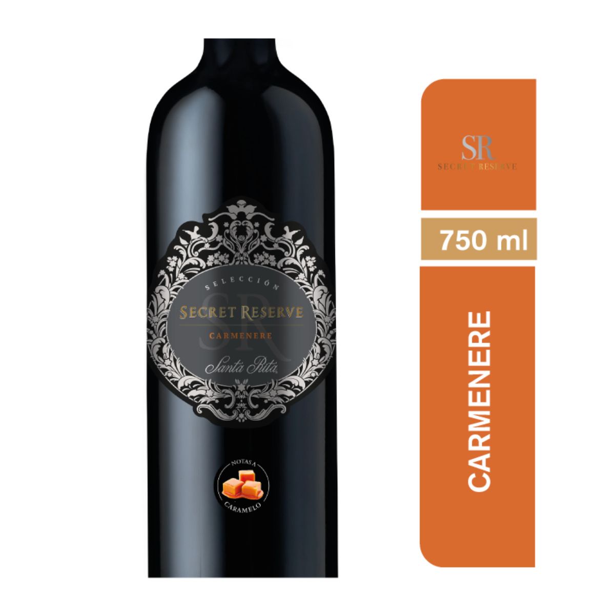 SECRET RESERVE - Vino Tinto Carmenere Secret Reserve Varietal 13.5° 750 cc