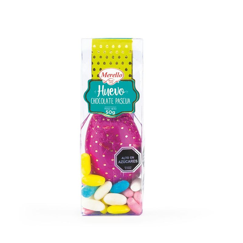 MERELLO - Huevos de Chocolate Merello 50 gr