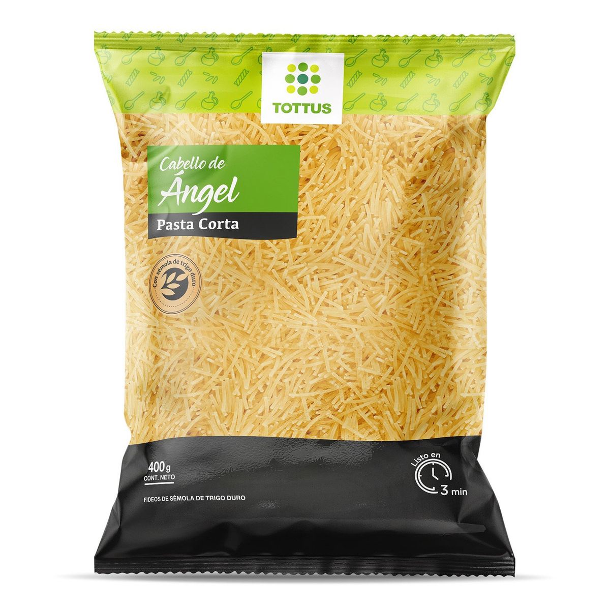 TOTTUS - Pasta cabello angel