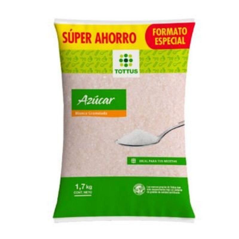 TOTTUS - AZUCAR BLANCA G2  TOTTUS 1.7 KG