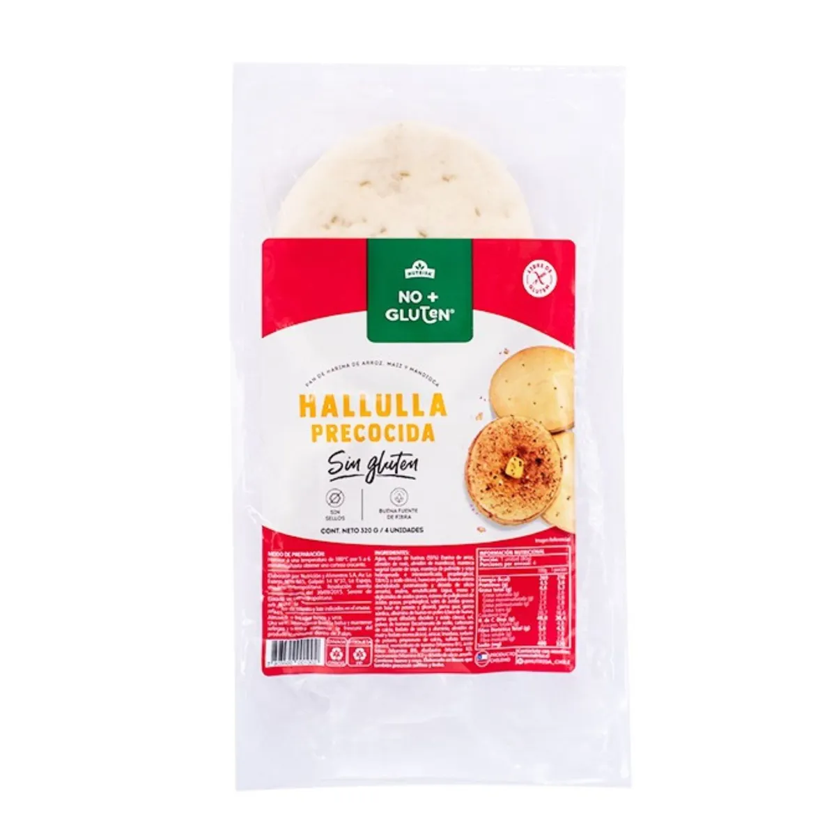 NO+GLUTEN - Pan Hallulla sin Gluten