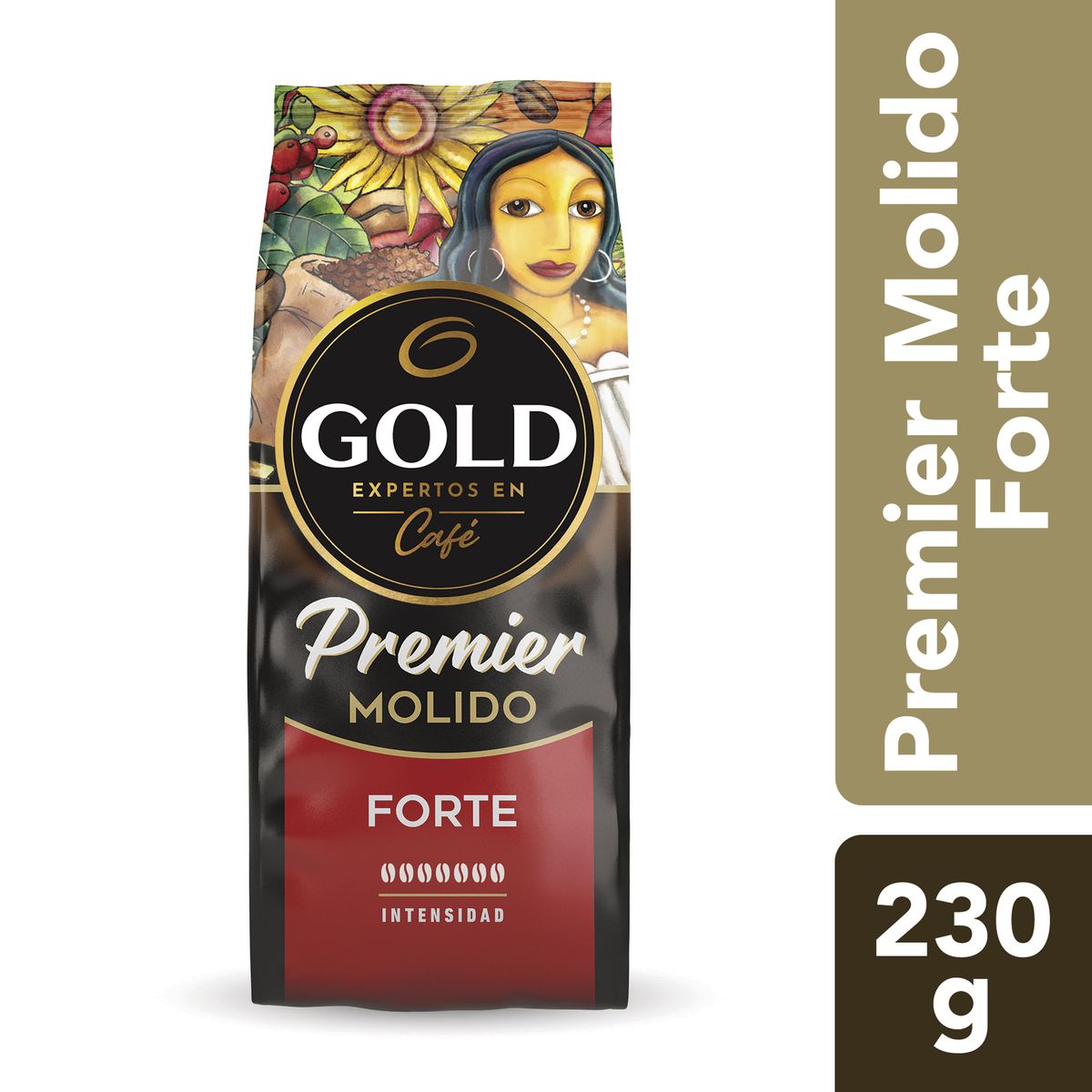 GOLD - Café Molido Forte Gold 230 g