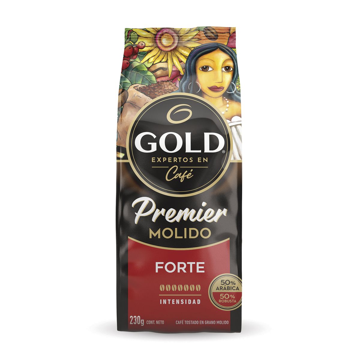 GOLD - Café Molido Forte Gold 230 g