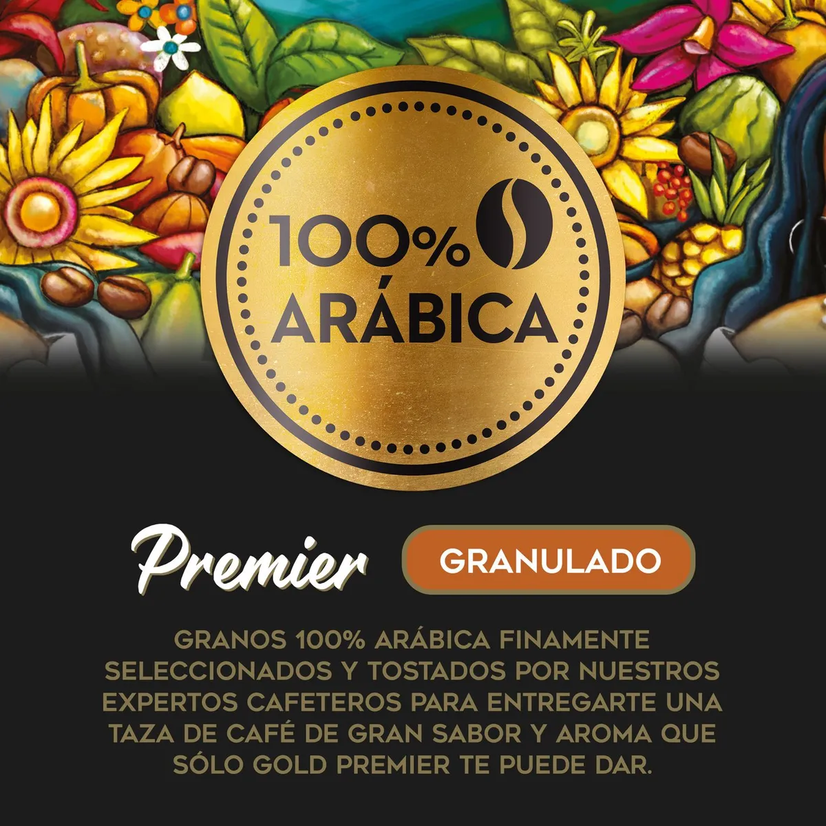 GOLD - Café premier frasco