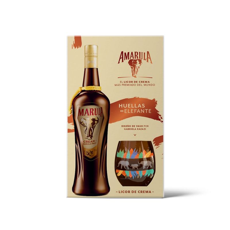AMARULA - PACK AMARULA  VASO    17G 750 CC