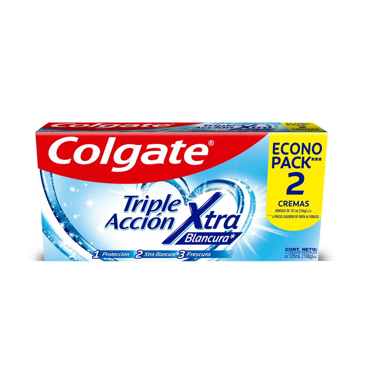 COLGATE - Pack Pasta de Dientes Colgate 2 x 125 ml