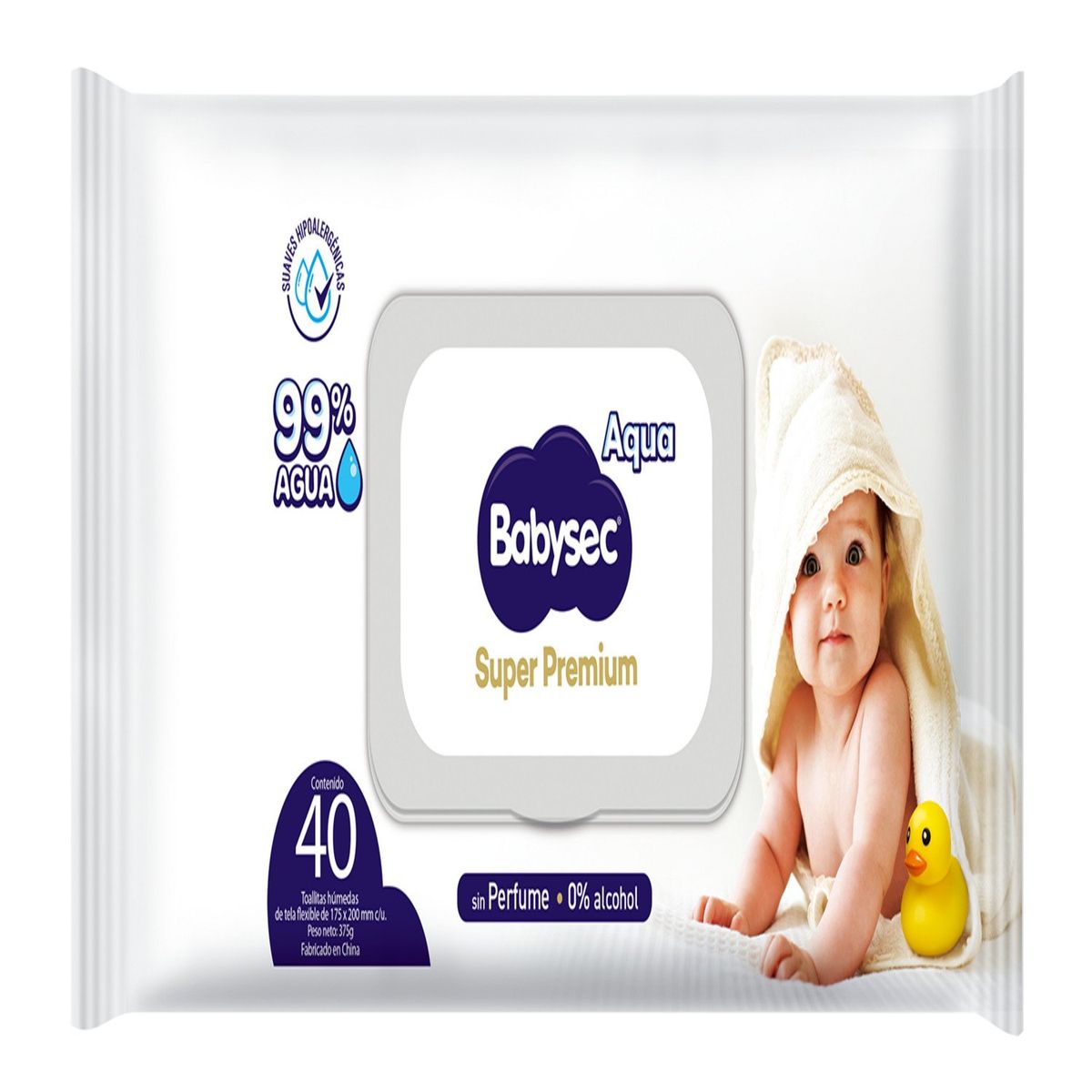 BABYSEC - Toallitas Húmedas Súper Premium 99% Agua