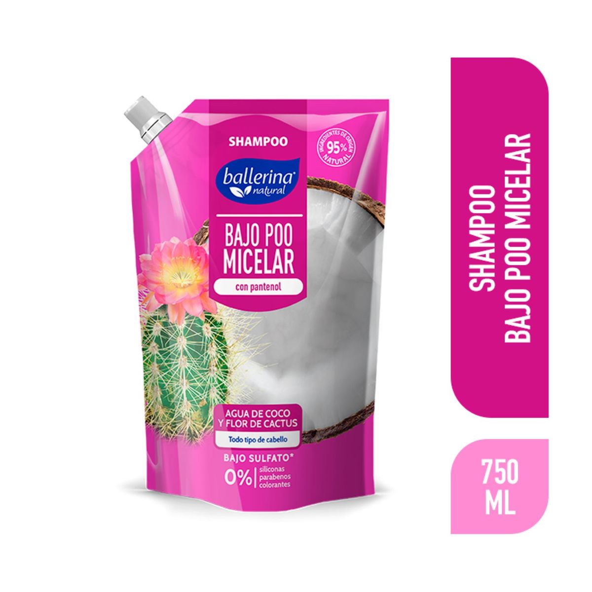 BALLERINA - Shampoo Micelar Bajo Poo