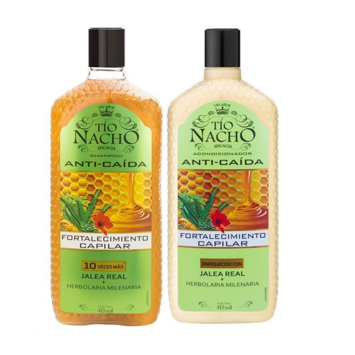 TIO NACHO - Pack Shampoo + Acondicionador Tio Nacho Anticaída 2 x 415 ml