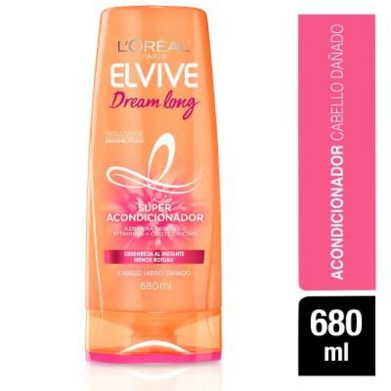 ELVIVE - Acondicionador Elvive Dream Long Cabello Dañado 680 ml