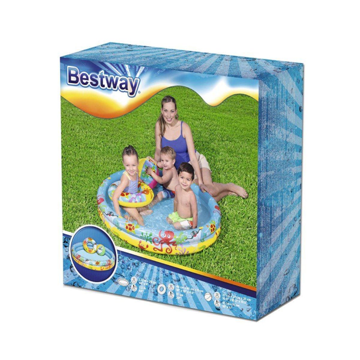 BESTWAY - PISCINA INFANTIL CON ACCESORIOS