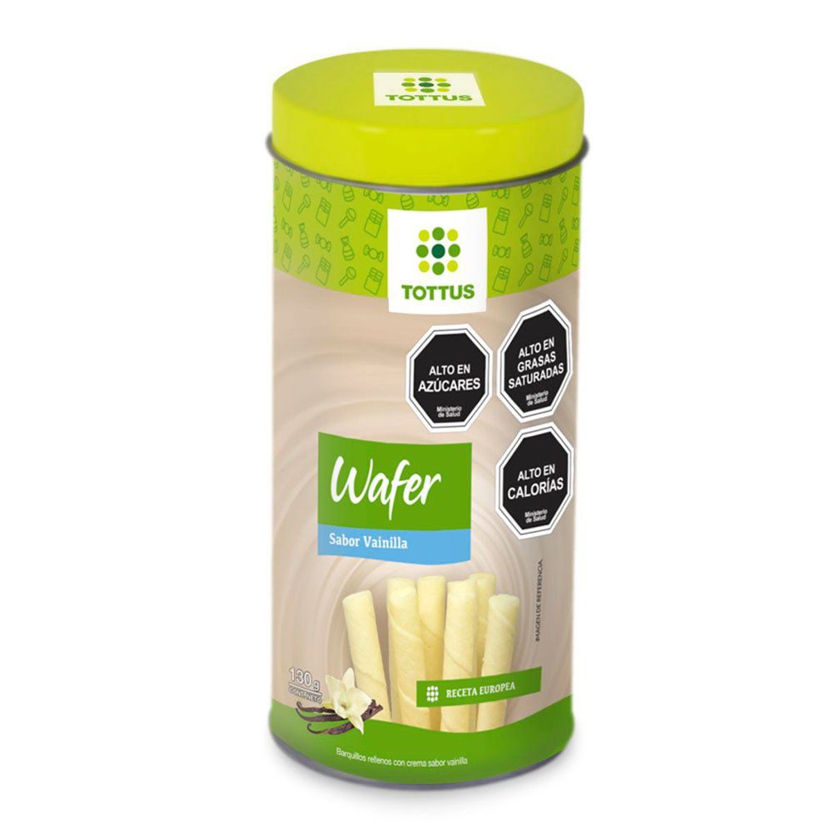 TOTTUS - Wafer Roll Vainilla